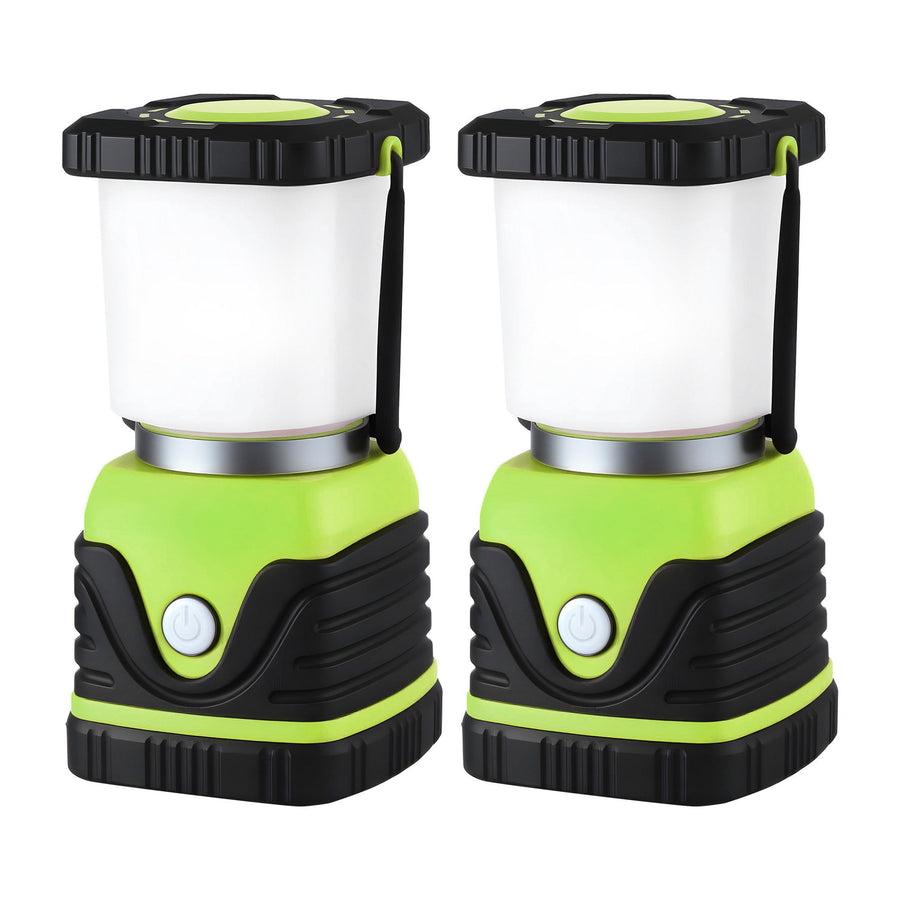 Weisshorn 2-Pack LED Camping Lanterns, 1000LM Super Bright Waterproof Portable Emergency Tent Lights