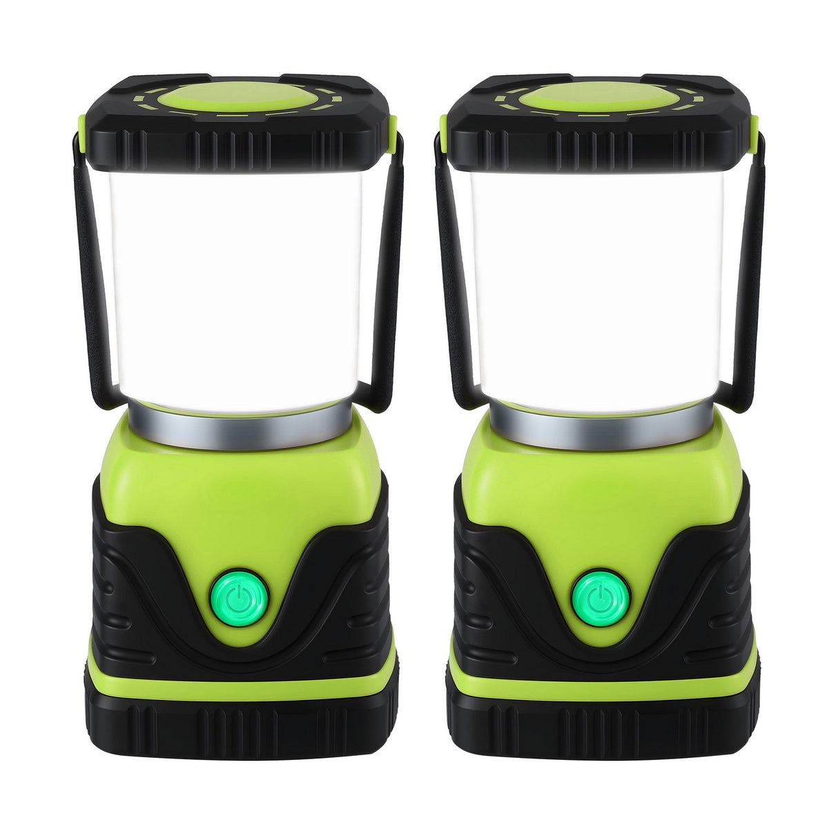 Weisshorn 2-Pack LED Camping Lanterns, 1000LM Super Bright Waterproof Portable Emergency Tent Lights
