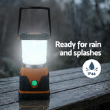 Weisshorn 2-Pack LED Camping Lanterns, 1000LM Super Bright Waterproof Portable Emergency Tent Lights - Close-Up Angle