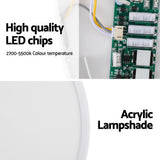 Leier Ceiling Light LED Round 42W Ultra-THIN 5CM Oyster Lamp Modern Cool/Warm - Side View