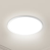 Leier Ceiling Light LED Round 42W Ultra-THIN 5CM Oyster Lamp Modern Cool/Warm - 45-Degree Angle