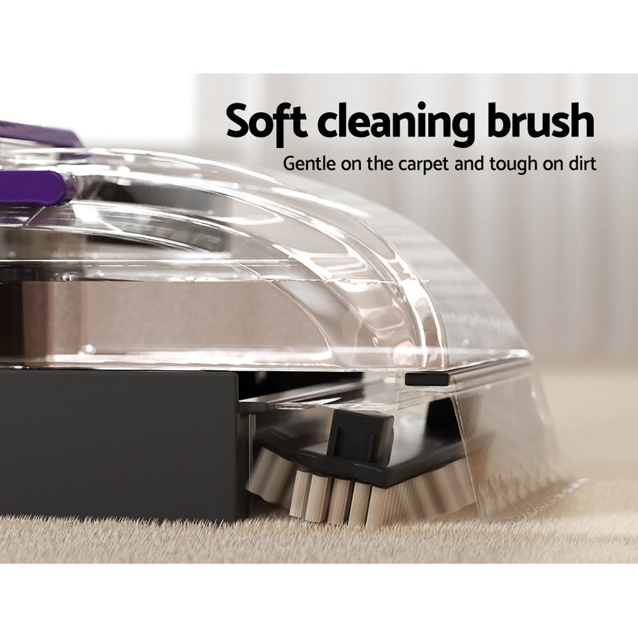 Devanti 800W carpet washer with twin water tanks and standing design, image 6