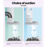 Comfee 600mm Rangehood 60cm Range Hood LED Light - Extra Image
