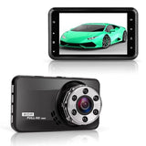 Hd Night Vision Car Dvr With Usb Hidden Recorder And Reversing Video Monitor - Low Angle