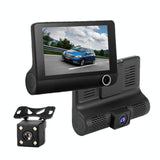 Hd 1080P Car Dvr With 3-In-1 Function And Wide Angle Night Vision - 4 Inch - Extra Image