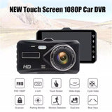 1080P Dual-Recording Driving Recorder With Night Vision And Loop Recording