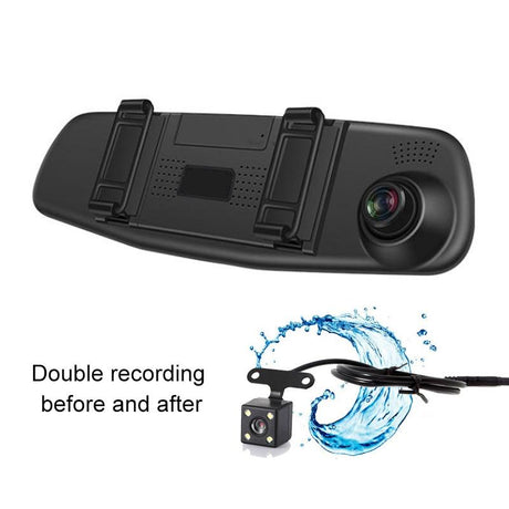 4.3 Dual-Lens Hd Night Vision Driving Recorder With Parking Monitoring And Motion Detection - Vs6 Car-1915197245242871810