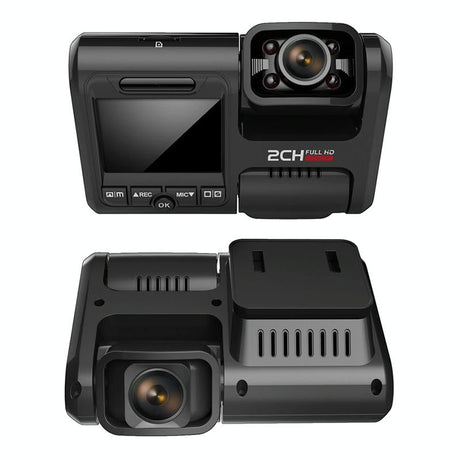 360-Degree Panoramic Dual-Lens Hd Driving Recorder With Wifi And Night Vision-1915197781270728705