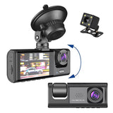 Hd Night Vision Car Driving Recorder With 3 Lenses - Extra Image