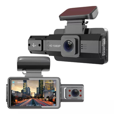 Hd Dual Camera Car Recorder With Infrared Night Vision - F9-1915197943367995400