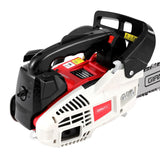 Giantz 25cc Petrol Chainsaw 10 Bar E-Start Tree Pruning Chain Saw - Top-Down View