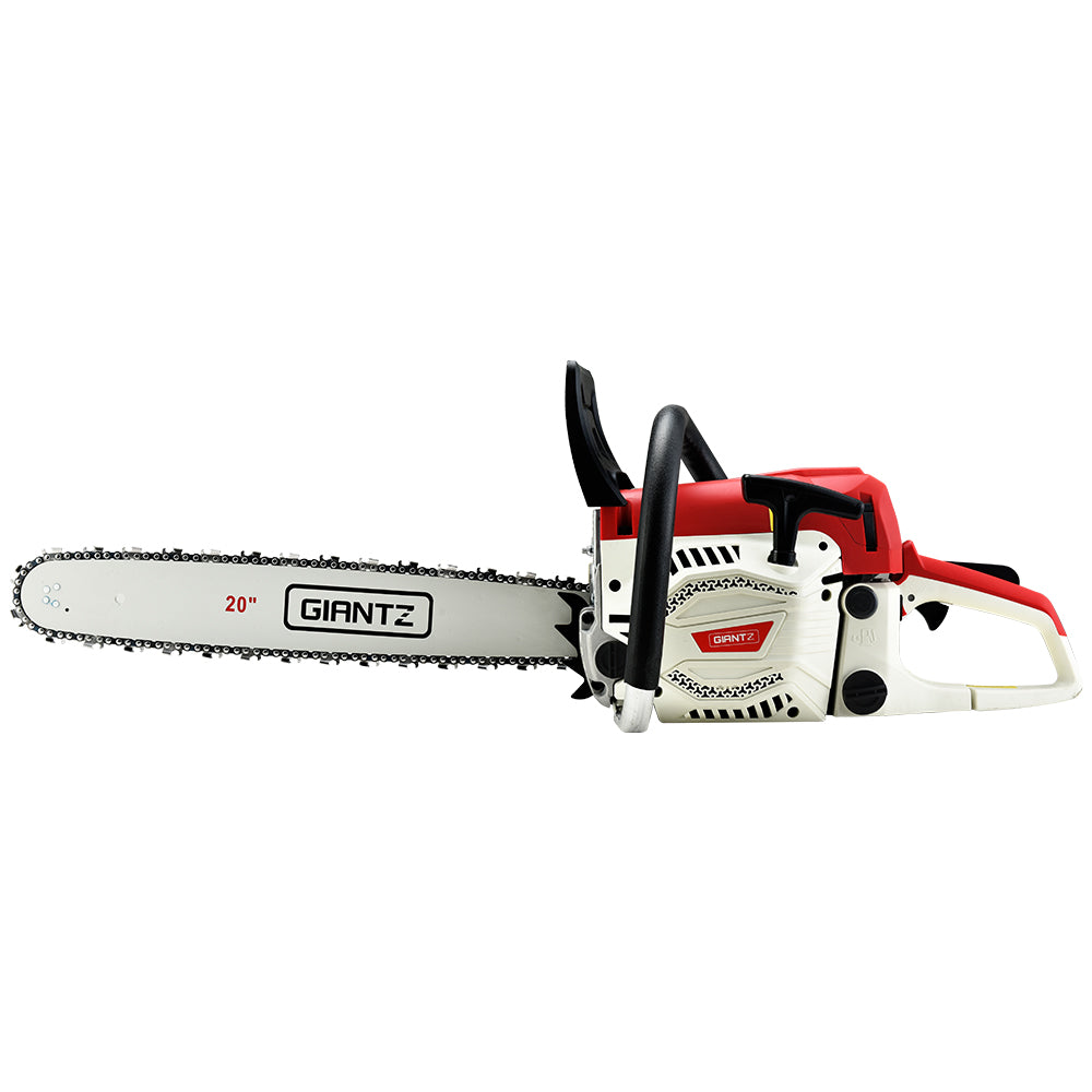 Giantz Chainsaw Petrol 62CC 20 Bar Commercial E-Start Pruning Chain Saw,Giantz Chainsaw Petrol 62CC