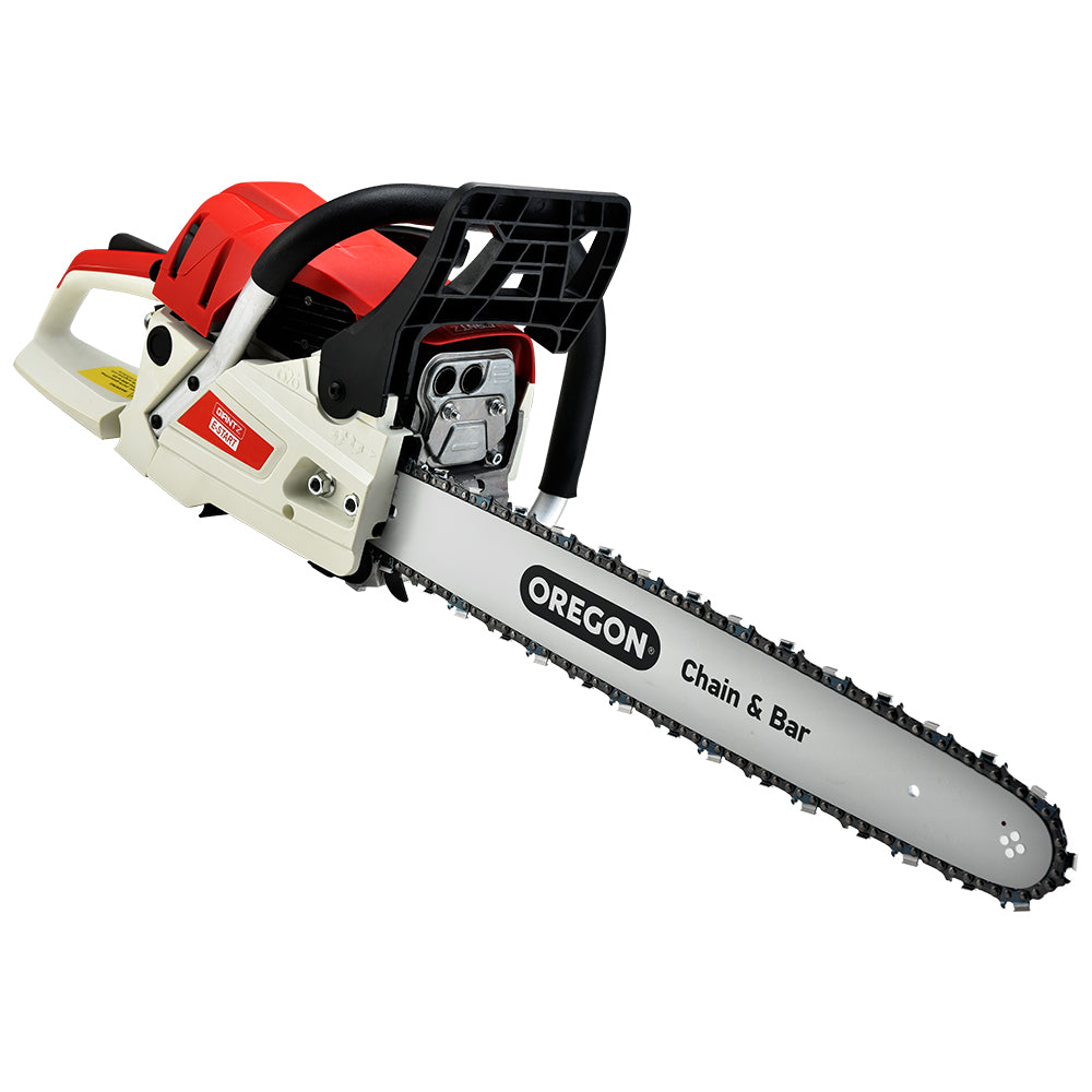 Giantz Chainsaw Petrol 52CC 20 Oregon Bar Commercial E-Start Pruning Chain Saw