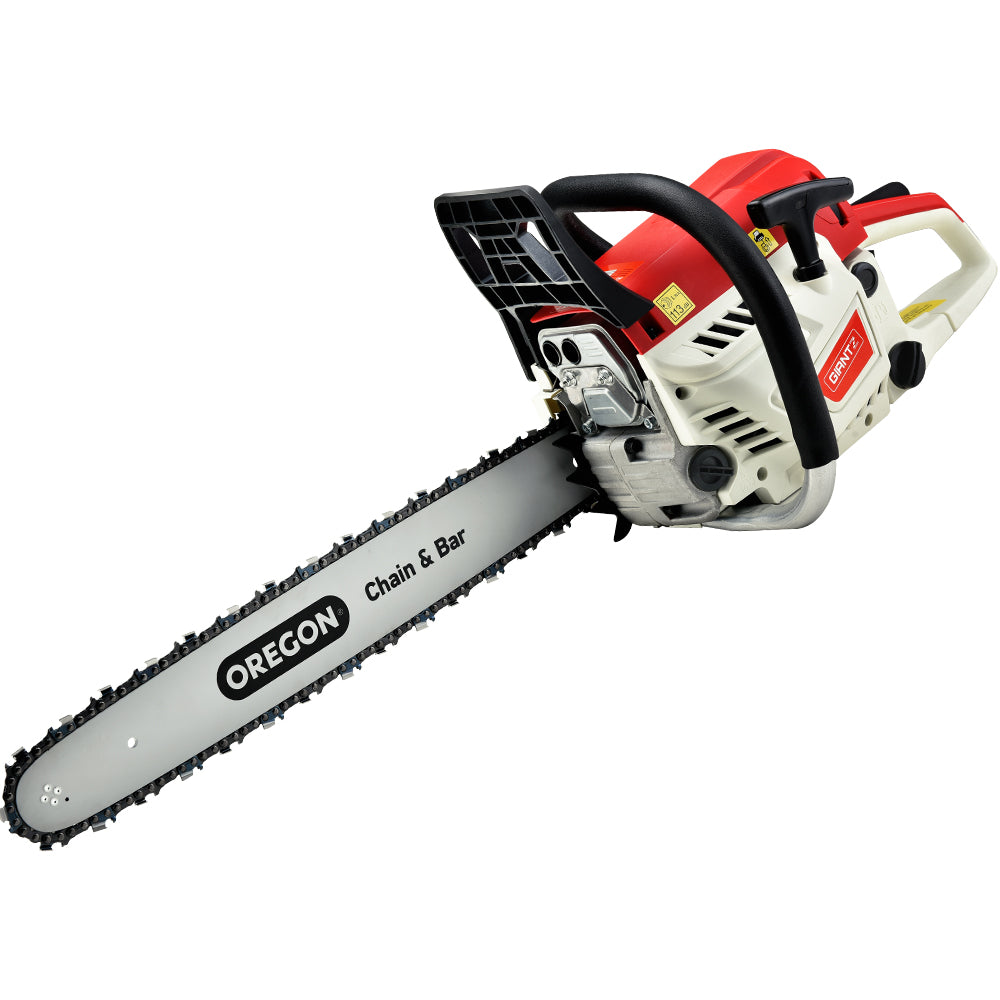 Giantz Chainsaw Petrol 52CC 20 Oregon Bar Commercial E-Start Pruning Chain Saw