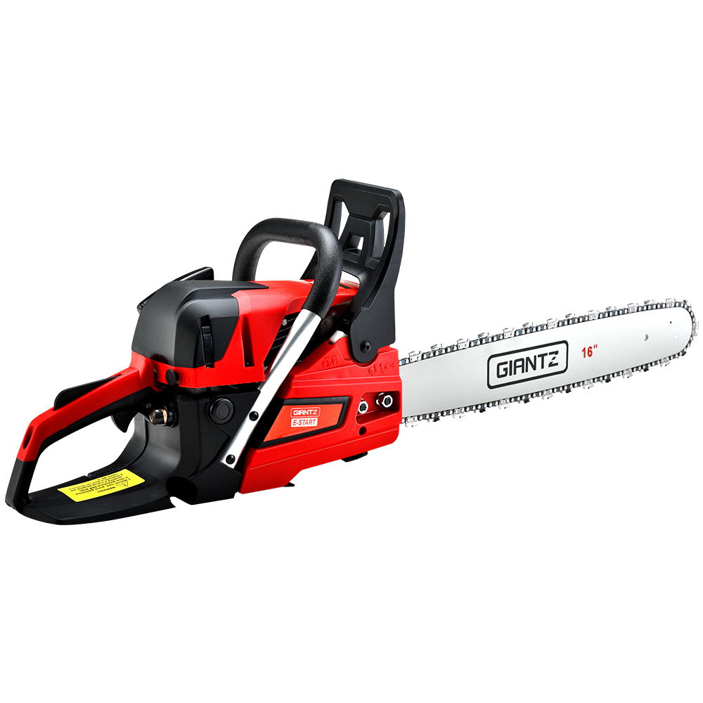 Giantz Chainsaw Petrol 45CC 16 Bar Commercial E-Start Pruning Chain Saw,Giantz Chainsaw Petrol 45CC 16 Bar Commercial E-Start Pruning Chain Saw 3.5HP