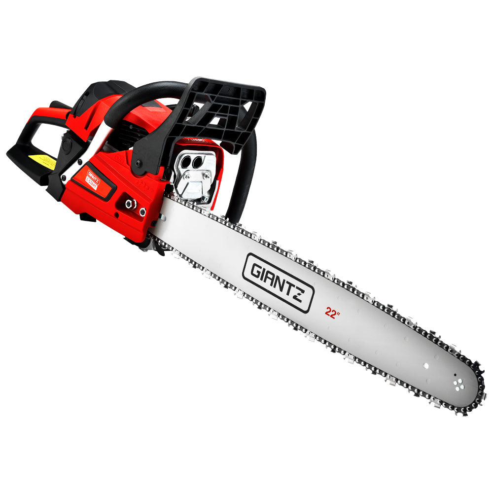 Giantz Chainsaw Petrol 58CC 22 Bar Commercial E-Start Pruning Chain Saw,Giantz Chainsaw Petrol 58CC 22 Bar Commercial E-Start Pruning Chain Saw 4.2HP