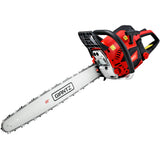 Giantz Chainsaw Petrol 58CC 22 Bar Commercial E-Start Pruning Chain Saw,Giantz Chainsaw Petrol 58CC 22 Bar Commercial E-Start Pruning Chain Saw 4.2HP - Front View