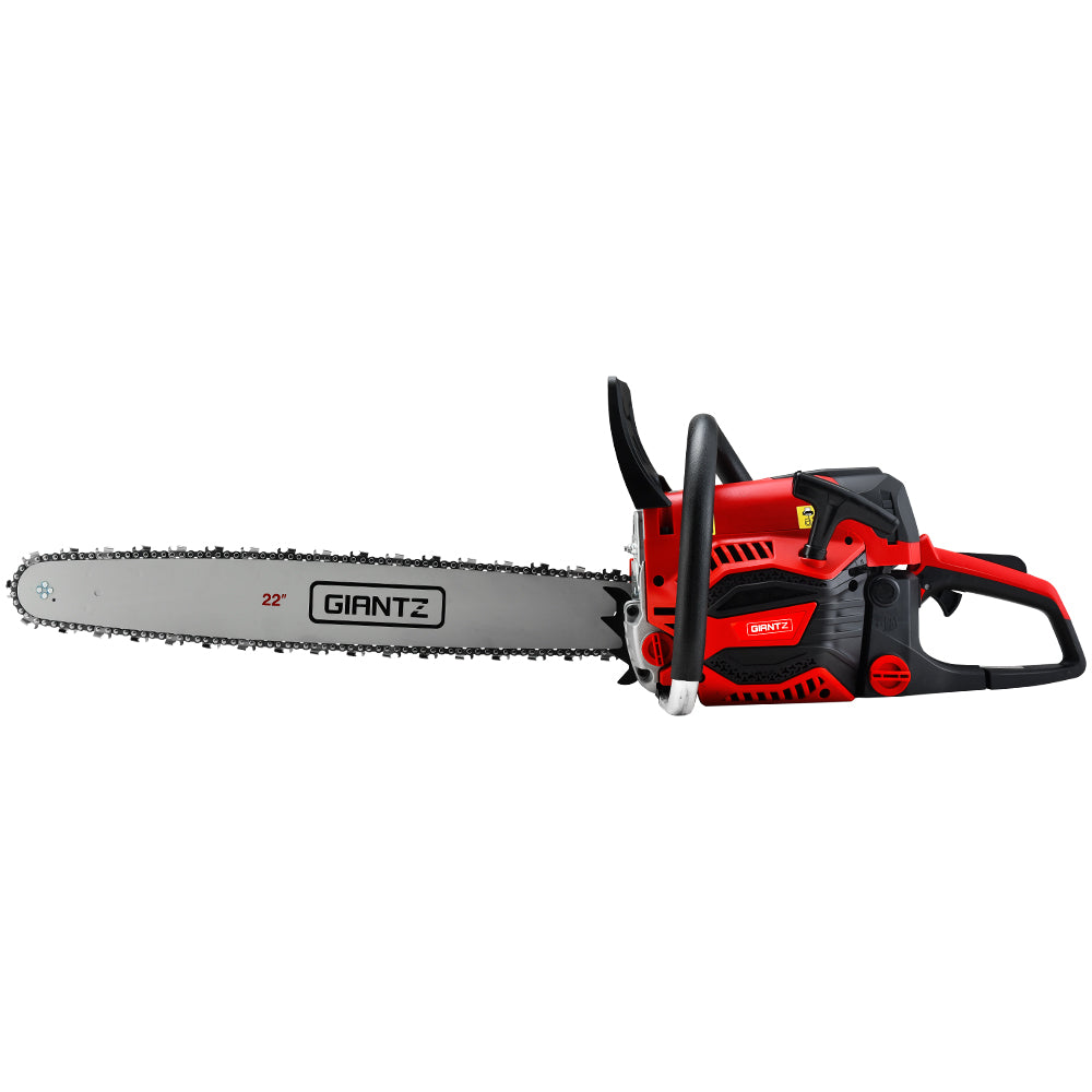 Giantz Chainsaw Petrol 58CC 22 Bar Commercial E-Start Pruning Chain Saw,Giantz Chainsaw Petrol 58CC 22 Bar Commercial E-Start Pruning Chain Saw 4.2HP