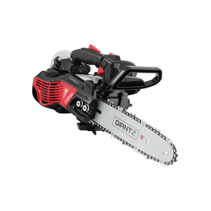 Giantz 25CC Petrol Chainsaw 10'' Bar Chain Saw Lightweight for Pruning Cutting