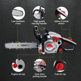 Giantz 42CC Petrol Chainsaw 16'' Bar Chain Saw Lightweight for Pruning Cutting - Extra Image