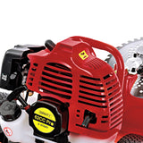 Giantz 62cc Petrol Brush Cutter Whipper Saw Trimmer 2 Stroke 3-in-1 Wheel - Top-Down View