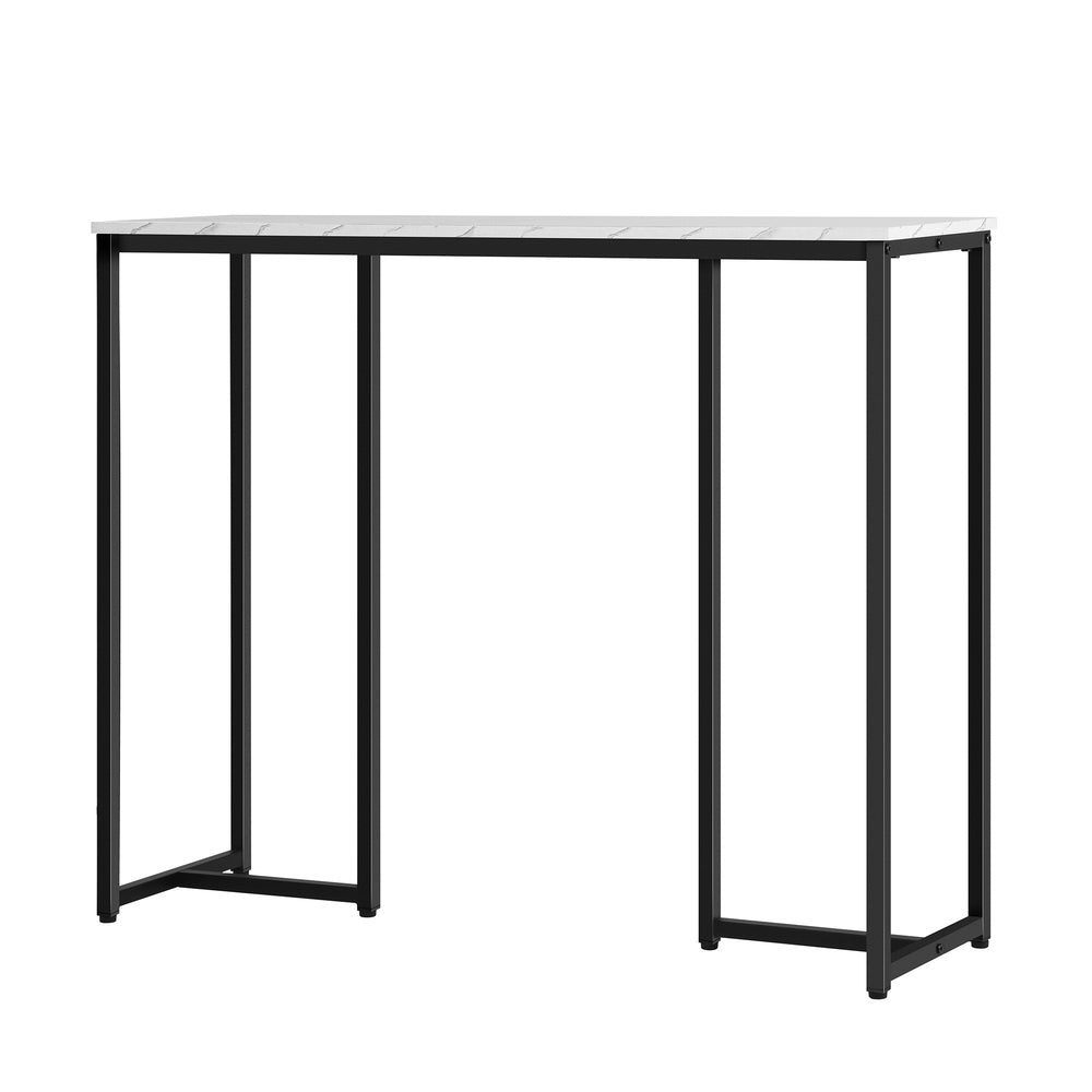 Oikiture Console Table with Metal Frame 95 x 29 x 78.5