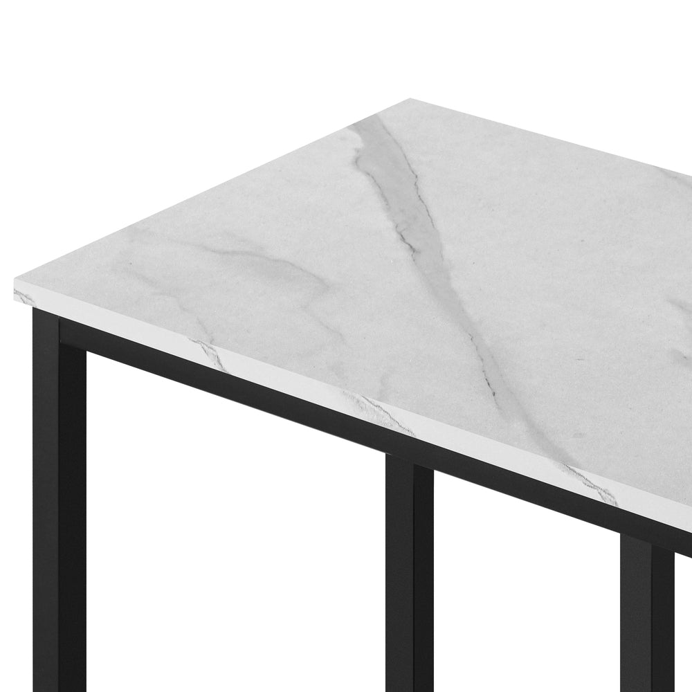 Oikiture Console Table with Metal Frame 95 x 29 x 78.5