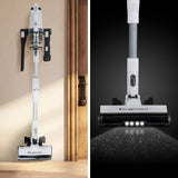Kleenmaid Cordless Stick Vacuum Cleaner Split Wand Wet Mop CSV 3865 - Low Angle