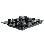 Devanti Gas Cooktop 60cm 4 Burner Black, image 3