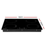 Devanti Induction Cooktop 60cm Electric Cooker, Electric