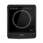 Devanti 30cm portable induction cooktop, black ceramic glass