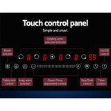 Devanti Induction Cooktop 90cm Electric Cooker - Rear View