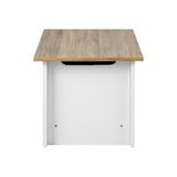 Oikiture Coffee Table Lift Up Top Hidden Storage Shelf