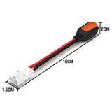 CTEK Comfort Connect Plug Adapter 12cm Conversion Connector 56-689 - Top-Down View
