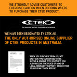 CTEK Comfort Connect Plug Adapter 12cm Conversion Connector 56-689 - Side View