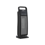Devanti 2000W Ceramic Tower Heater Space Heaters Indoor Oscillating Black - Side View
