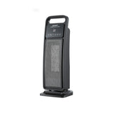 Devanti 2000W Ceramic Tower Heater Space Heaters Indoor Oscillating Black - Extra Image