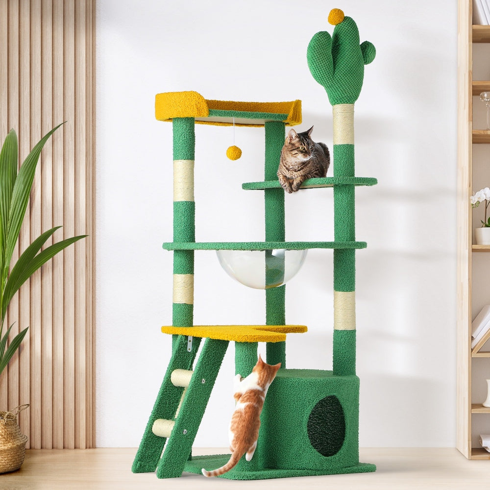 Alopet Cat Tree Tower Scratching Post 144cm Pet Condo