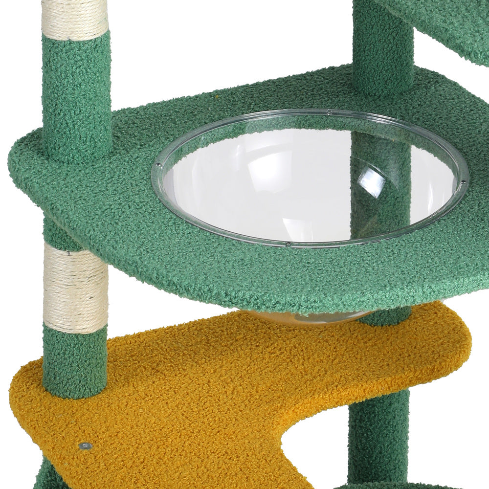 Alopet Cat Tree Tower Scratching Post 144cm Pet Condo