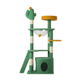 Alopet Cat Tree Tower Scratching Post 130cm Pet Condo - Side View