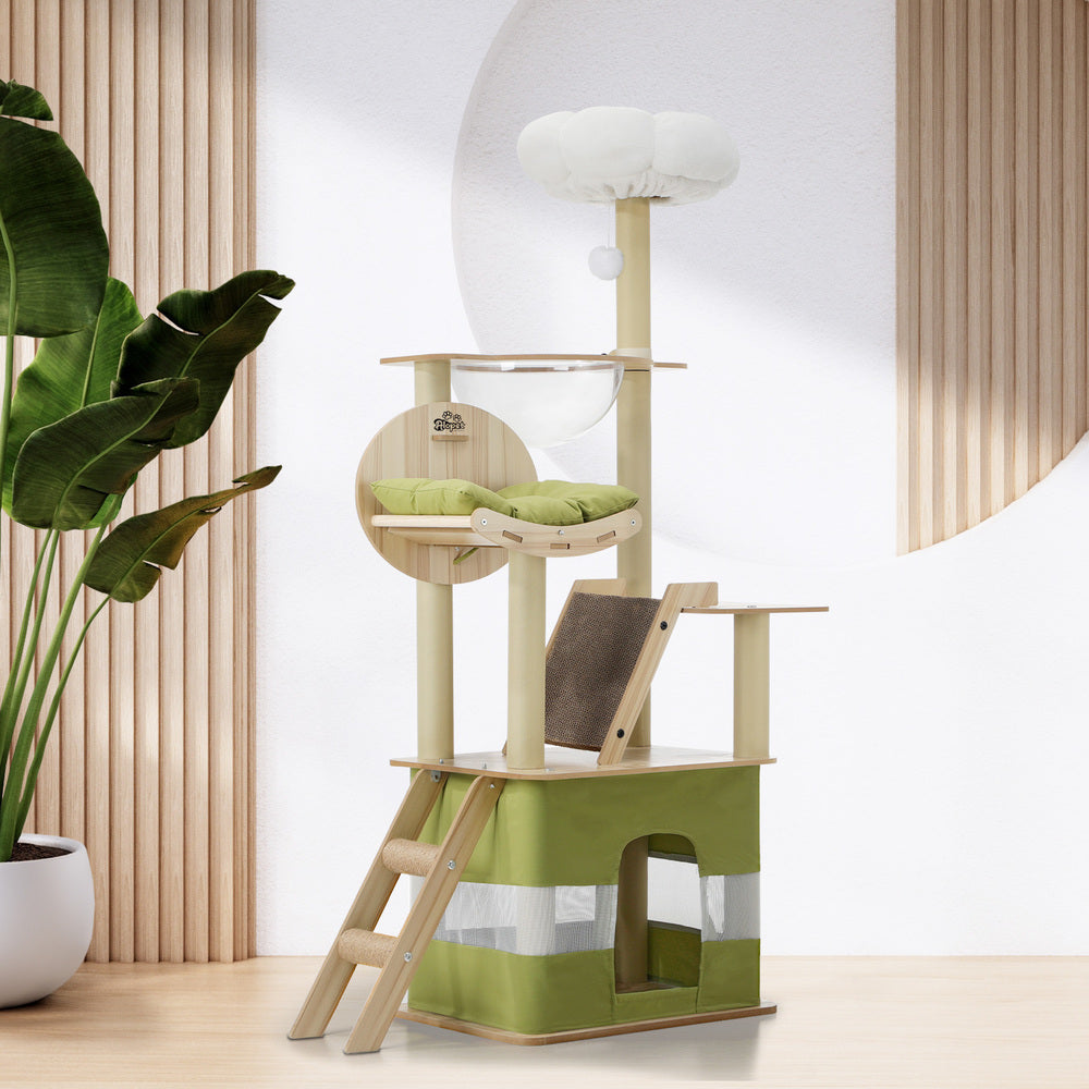 Alopet Cat Tree Tower Scratching Post Scratcher 152cm