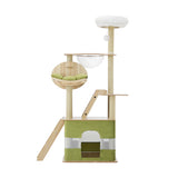 Alopet Cat Tree Tower Scratching Post Scratcher 152cm - Close-Up Angle