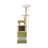 Alopet Cat Tree Tower Scratching Post Scratcher 152cm - Top-Down View