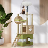 Alopet Cat Tree Tower Scratching Post Scratcher 160cm - Rear View