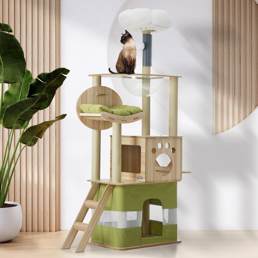 Alopet Cat Tree Tower Scratching Post Scratcher 160cm