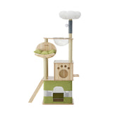Alopet Cat Tree Tower Scratching Post Scratcher 160cm - Low Angle