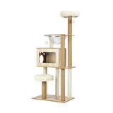 Alopet Cat Tree Tower Scratching Post Scratcher Cats Condo - Top-Down View
