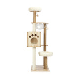 Alopet Cat Tree Tower Scratching Post Scratcher Cats Condo - Rear View