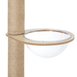 Alopet Cat Tree Wood Tower Scratching 270cm Post Floor to Ceiling