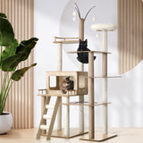 Alopet Large Cat Tree Wood Scratcher Condo House Bed 172cm